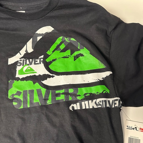 Men’s Quicksilver Medium Black T-shirt - NWT - Picture 2 of 7